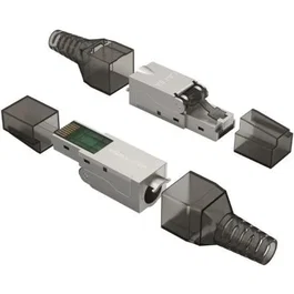 Vention Conector RJ45 Cat.6A FTP IDIH0 Gris